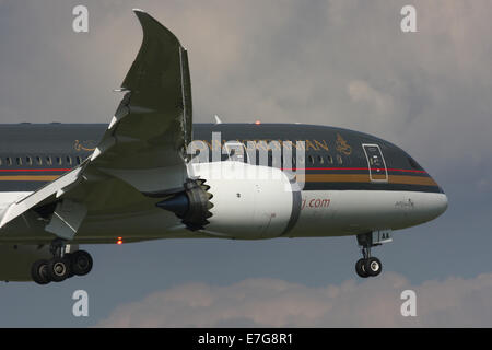 ROYAL JORDANIAN BOEING 787 Foto Stock