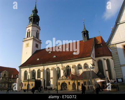 La Chiesa di Santa Maria in celle. Nel centro storico di Celle è prevalentemente edifici con travi in legno. Foto: Klaus Nowottnick data: 31.10.2011 Foto Stock