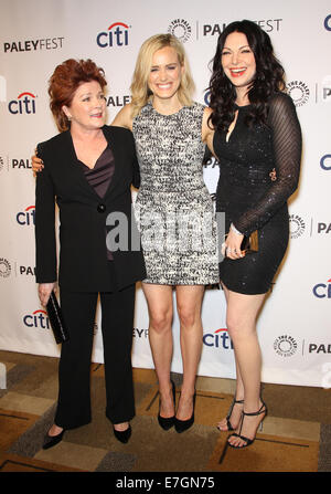 2014 PaleyFest - 'L'arancione è il nuovo nero' in Dolby Theatre dotato di: Kate Mulgrew,Taylor Schilling,Laura Prepon dove: Hollywood, California, Stati Uniti quando: 15 Mar 2014 Foto Stock