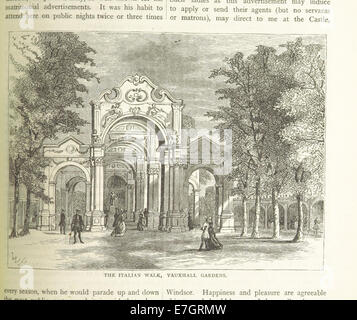 Immagine presa da pagina 1065 di 'Old e New London, etc' (11188388873) Foto Stock