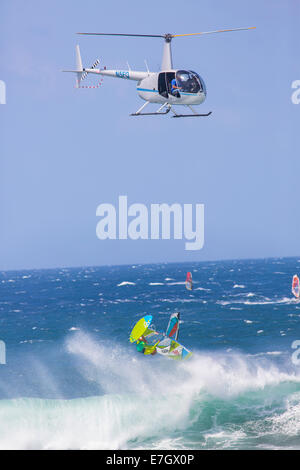 Hookipa, Maui Hawaii Foto Stock