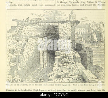 Immagine presa da pagina 618 di 'Old e New London, etc' (11186350444) Foto Stock