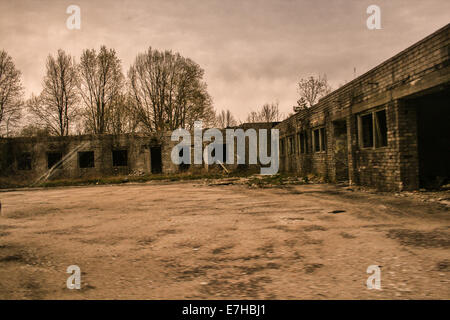 Edificio abbandonato Foto Stock