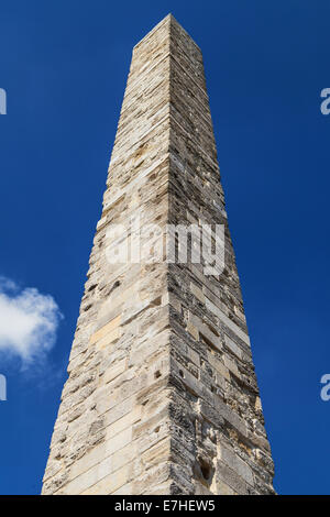 Obelisco murato in Piazza Sultanahmet, Istanbul, Turchia. Foto Stock