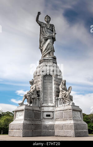 Il monumento nazionale agli antenati in Plymouth, Massachusetts - Stati Uniti Foto Stock