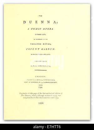 Una mappa o un’illustrazione del 1774 tratta dal lavoro di Cumberland, che mostri probabilmente dettagli geografici o storici rilevanti per il periodo. Foto Stock