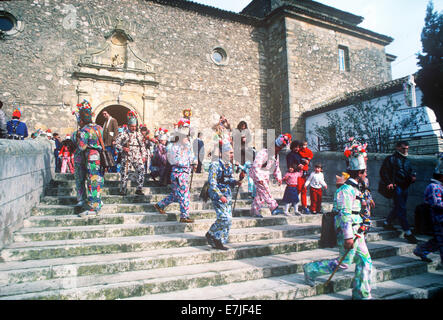 Endiablada, Almonacid del Marquesado, Cuenca, Castille, Spagna Foto Stock