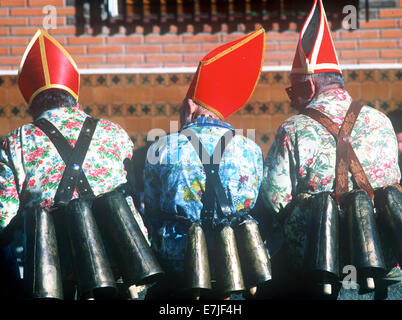 Endiablada, Almonacid del Marquesado, Cuenca, Castille, Spagna Foto Stock