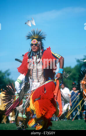 Indiano, Anishinabe Giorni, Winnipeg, Manitoba, Canada Foto Stock