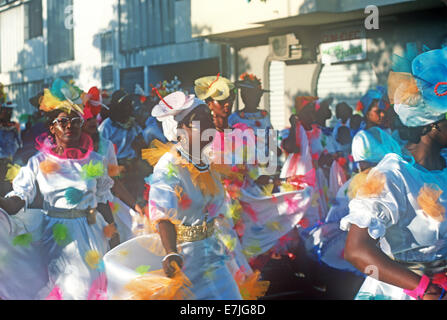 Mardi Gras, Pointe-à-Pitre, Guadalupa, French West Indies, dei Caraibi.. Foto Stock