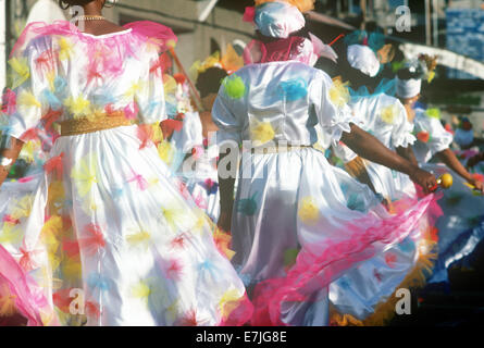 Mardi Gras, Pointe-à-Pitre, Guadalupa, French West Indies, dei Caraibi.. Foto Stock