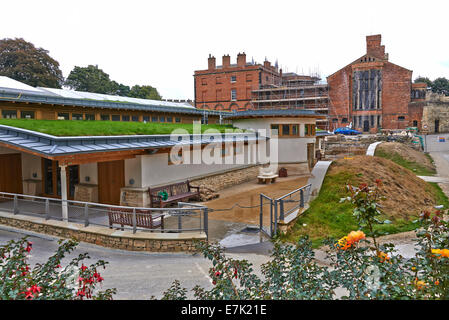 Lincoln Castle è un importante castello costruito in Lincoln, Inghilterra durante il fine xi Foto Stock