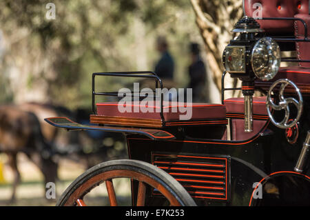 Dettagli sul carrello del cavallo Foto Stock