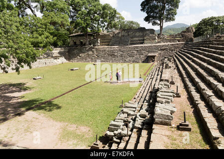 Copan Ruinas parco archeologico, Copan, Honduras Foto Stock