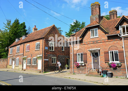 Periodo case, Church Street, Chesham, Buckinghamshire, Inghilterra, Regno Unito Foto Stock