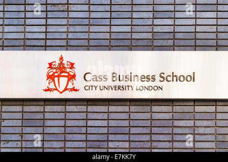 Cass Business School City University di Londra Foto Stock