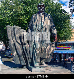 Statua di Lenin Seattle Washington Foto Stock