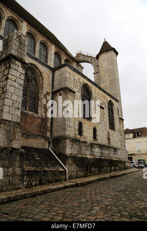 Eglise Saint Aignan in Place Saint Aignan, Chartres, Eure et Loir, centro, Francia Foto Stock