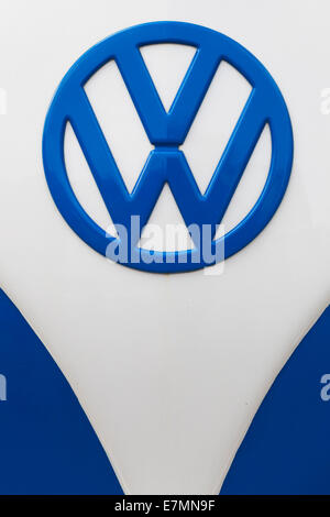 VW Volkswagen camper, abstract Foto Stock