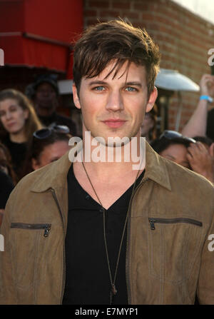 Premiere di Summit Entertainment 'Divergent' al Regency Bruin Theatre - tappeto rosso arrivi con: Matt Lanter dove: Los Angeles, California, Stati Uniti quando: 19 Mar 2014 Foto Stock