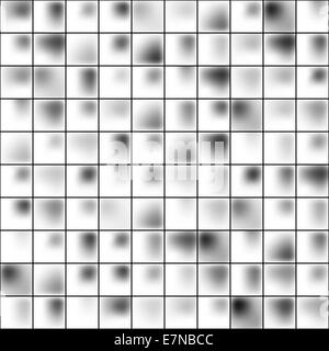 Lucida mosaico colorato celle quadrate grid Foto Stock