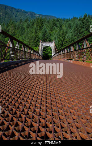 Ponte di Alexandra, British Columbia, Canada Foto Stock