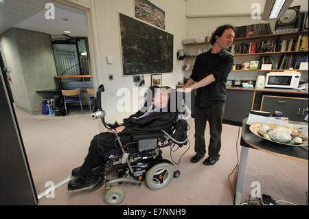 Il professor Stephen William Hawking, CH, CBE, FRS FRSA, Foto Stock