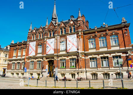 Designmuseo, Design Museum, centro di Helsinki, Finlandia, Europa Foto Stock