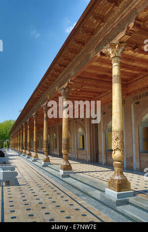 Edificio, Piazza Indipendenza, Tashkent, Città, Uzbekistan, Asia Centrale, Asia, la II Guerra Mondiale, architettura, colorato, storia, m Foto Stock