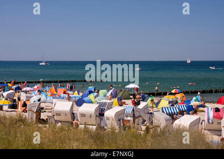 Mar Baltico, mare, Repubblica federale, luminosamente, Germania, Tedesco, Europa, vacanze, tempo libero e turismo, molla di raffreddamento, coste, coa Foto Stock