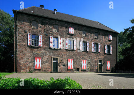 Germania, Europa, Oberhausen, Germania, Europa Oberhausen-Holten, la zona della Ruhr, Basso Reno, Renania, Renania settentrionale-Vestfalia, fort Foto Stock