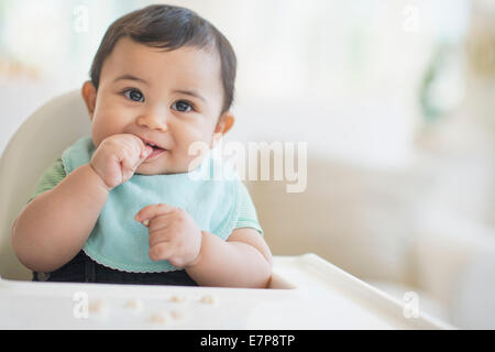 Ritratto di bambino (6-11 mesi) Foto Stock