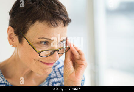 Ritratto di donna senior Foto Stock