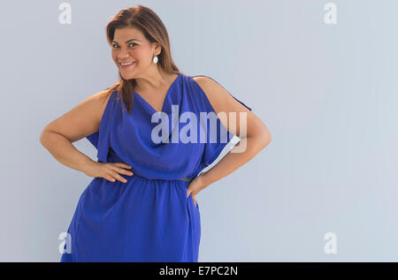 Ritratto di donna felice Foto Stock