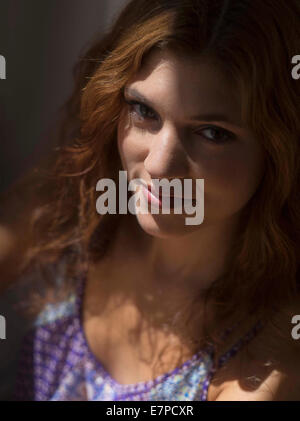 Ritratto di donna bella Foto Stock