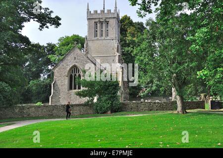 Chiesa di Sant'Andrea, East Lulworth, Dorset Foto Stock