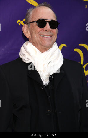Serata di Apertura del Broadway Aladdin presso il Nuovo Teatro di Amsterdam - Arrivi. Dotato di: Joel Grey dove: New York New York, Stati Uniti quando: 20 Mar 2014 Foto Stock