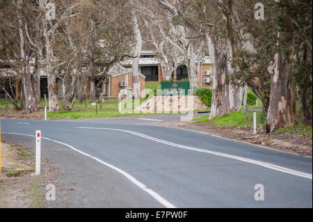 L ingresso del Woodside caserme in Sud Australia Foto Stock