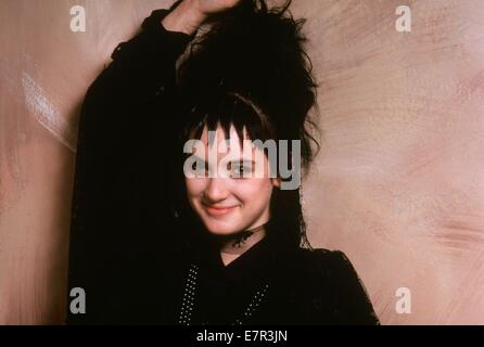 Beetlejuice Anno : 1988 USA Direttore : Tim Burton Winona Ryder Foto Stock