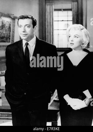 Cerchiamo di fare l'amore Anno : 1960 USA Direttore : George Cukor Yves Montand, Marilyn Monroe Foto Stock