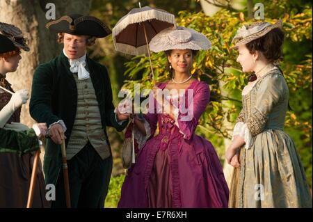 Belle Anno : 2013 Direttore del Regno Unito : Amma Asante James Norton, Gugu Mbatha-Raw Foto Stock