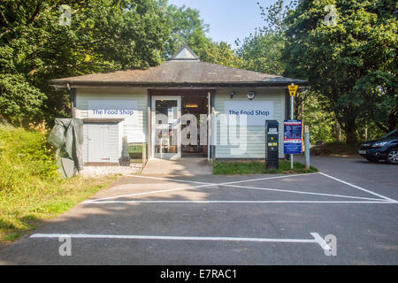 Il negozio di alimentari a Dartington ,Sidro Premere Centro, Dartington, South Devon, Inghilterra, Regno Unito. Foto Stock