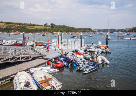 Salcombe, South Devon, Inghilterra, Regno Unito. Foto Stock