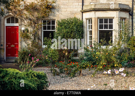 Il pittoresco graden e casa a North Berwick, East Lothian, Scozia Foto Stock