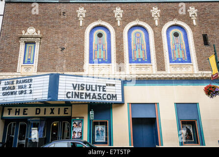 Il Dixie Movie Theatre, 125 East Beverley Street, Staunton, Virginia Foto Stock