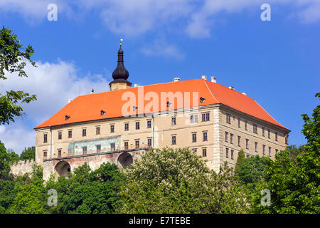 Náměšť nad Oslavou Chateau, Trebic distretto, Regione di Vysocina, Repubblica Ceca Foto Stock