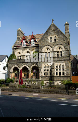 Park House precedentemente McConnochie casa costruita dall architetto Vittoriano William Burges per Giovanni McConnochie builder di Cardiff Docks Foto Stock