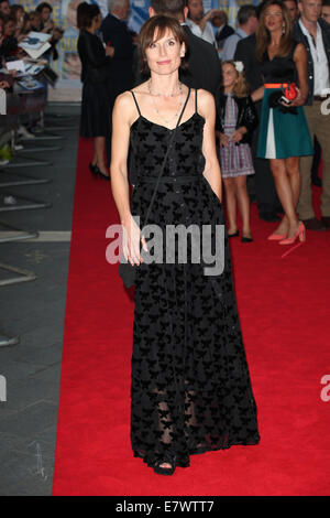 Amelia Bullmore frequentando il 'quello che abbiamo fatto sulla nostra vacanza' premiere a l'Odeon West End nel settembre del 2014 a Londra./picture alliance Foto Stock