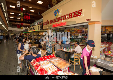 Fecce panini, food court, Asian Garden Mall, City of Westminster, Orange County, California Foto Stock