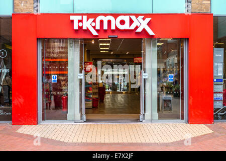 TK Max shop in Orchard Square Sheffield South Yorkshire Regno Unito Foto Stock
